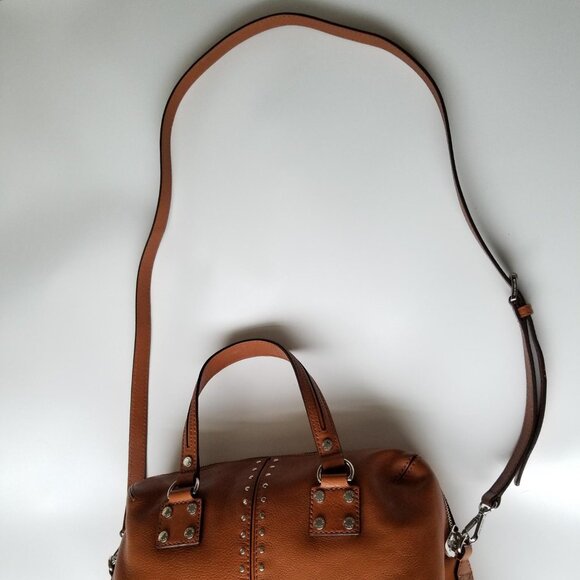 NWOT Michael Kors Astor Satchel in Color Luggage 2010s Reissue - Picture 6 of 14